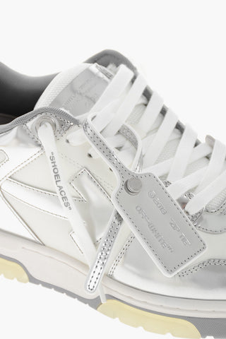 Lamè Leather OUT OF OFFICE MIRROR Sneakers