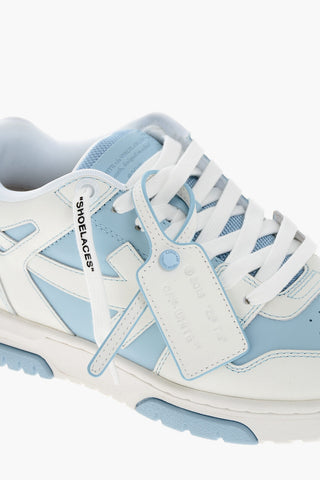 Leather OUT OF OFFICE Mid-top Sneakers