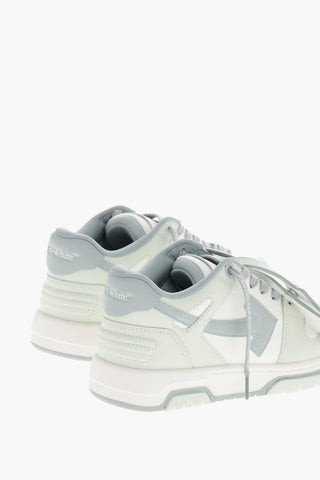 Two-Tone Leather OUT OF OFFICE Mid-top Sneakers