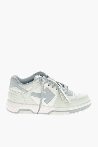Two-Tone Leather OUT OF OFFICE Mid-top Sneakers