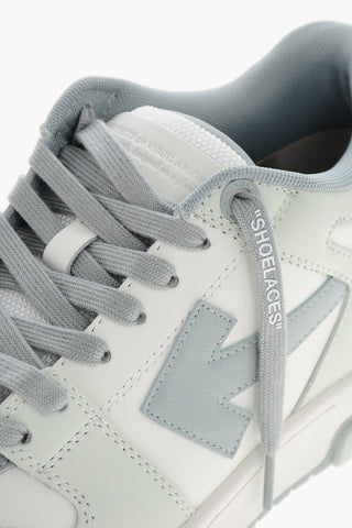 Two-Tone Leather OUT OF OFFICE Mid-top Sneakers