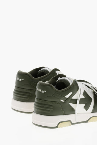 Leather OUT OF OFFICE Mid-top Sneakers