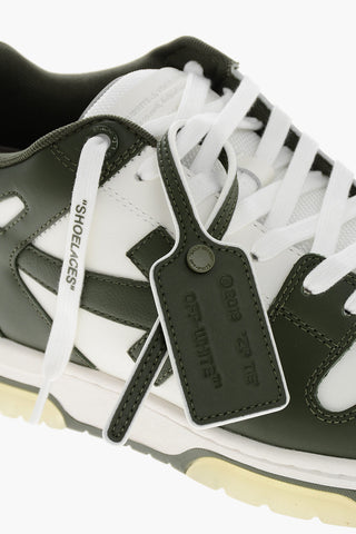 Leather OUT OF OFFICE Mid-top Sneakers