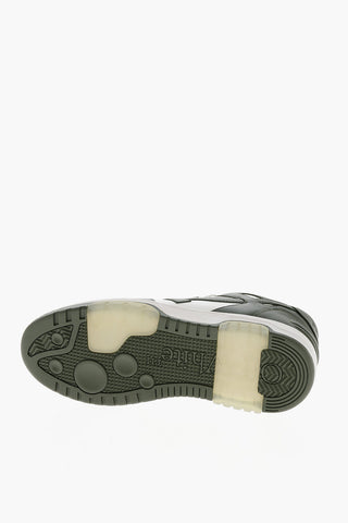 Leather OUT OF OFFICE Mid-top Sneakers