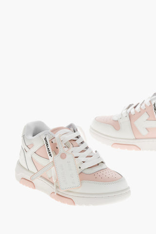 Leather OUT OF OFFICE Mid-top Sneakers