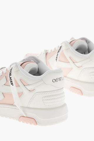 Leather OUT OF OFFICE Mid-top Sneakers