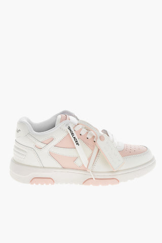 Leather OUT OF OFFICE Mid-top Sneakers
