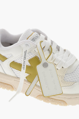 Sneakers in Tessuto OUT OF OFFICE con Dettagli in Pelle