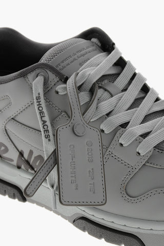 Leather OUT OF OFFICE Mid-top Sneakers