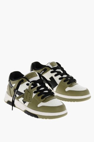 Sneakers Mid OUT OF OFFICE in Pelle