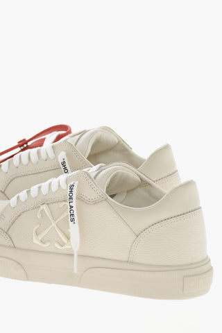 Sneakers Basse NEW VULCANIZED in Pelle Martellata
