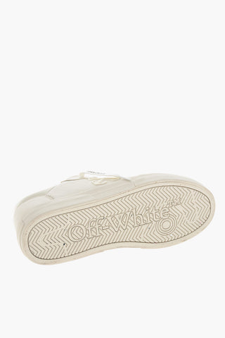 Sneakers Basse NEW VULCANIZED in Pelle Martellata