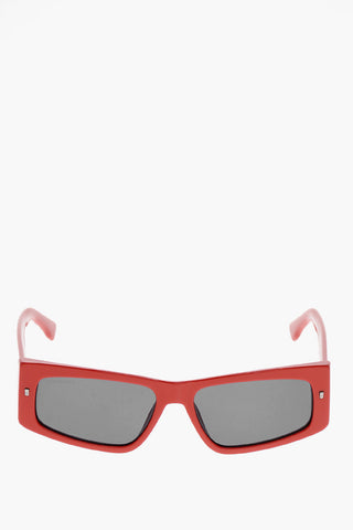 ICON Einfarbige Sonnenbrille mit kontrastierendem Logo