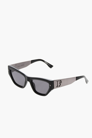 Occhiali da Sole Cat-Eye con Monogram in Rilievo