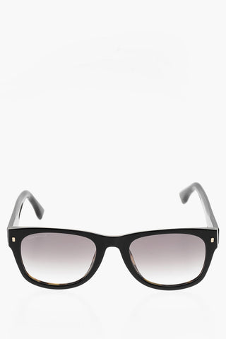 Wayfarer Sunglasses with Contrasting Logo