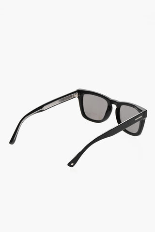 Wayfarer Sunglasses with Mirrored Lenses