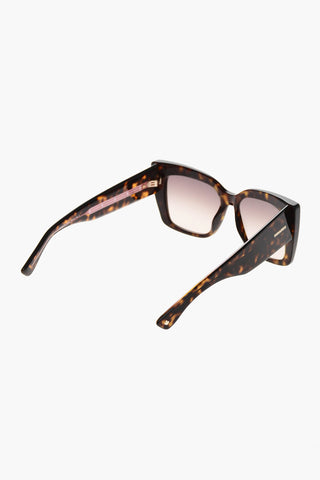 Occhiali da Sole Cat-Eye con Montatura Tartarugata