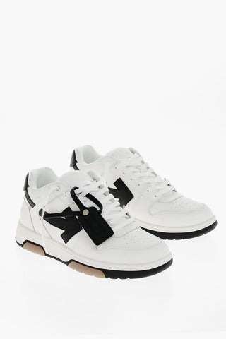 Sneakers Mid OUT OF OFFICE in Pelle