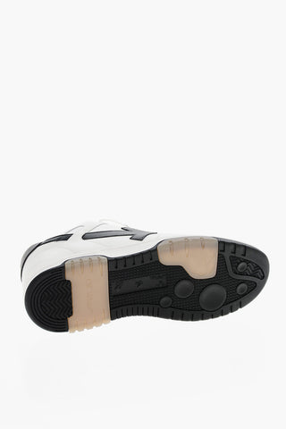 Sneakers Mid OUT OF OFFICE in Pelle