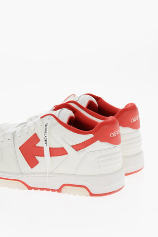 Leather OUT OF OFFICE Mid-top Sneakers