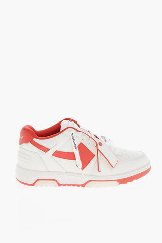 Leather OUT OF OFFICE Mid-top Sneakers