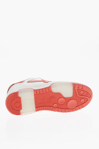 Leather OUT OF OFFICE Mid-top Sneakers