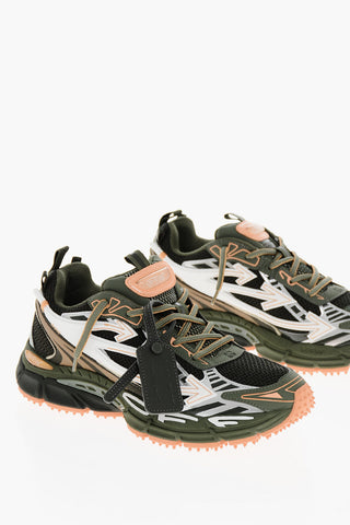 Lace-up BE RIGHT BACK Sneakers with Breathable Inserts