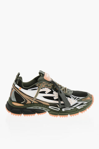 Lace-up BE RIGHT BACK Sneakers with Breathable Inserts
