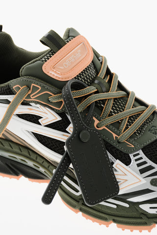 Lace-up BE RIGHT BACK Sneakers with Breathable Inserts