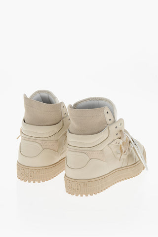 Sneakers in Pelle OFF COURT con Maxi Lacci