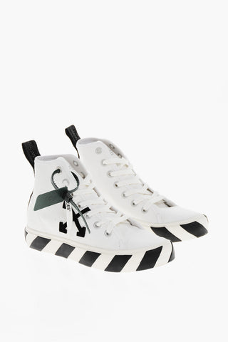 Canvas VULCANIZED Sneakers with Two-Tone Sole