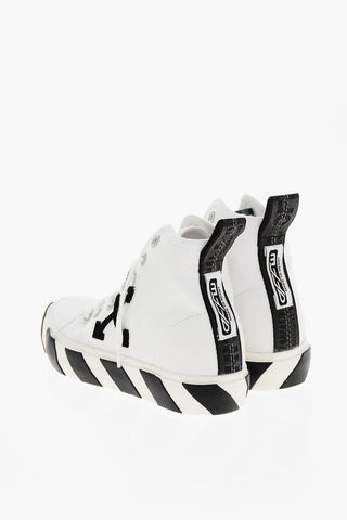 Canvas VULCANIZED Sneakers with Two-Tone Sole