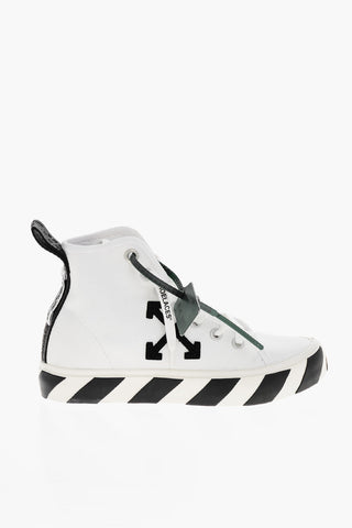 Canvas VULCANIZED Sneakers with Two-Tone Sole