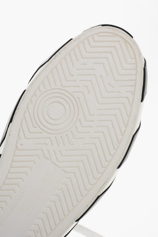Canvas VULCANIZED Sneakers with Two-Tone Sole