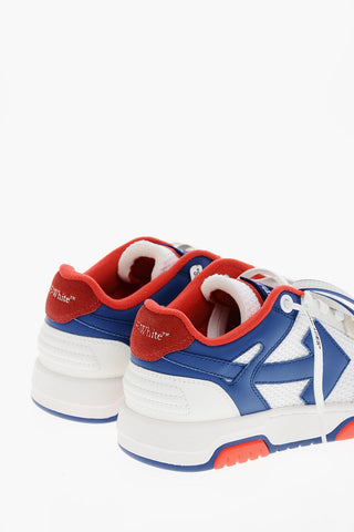 Canvas OUT OF OFFICE Sneakers with Leather Details