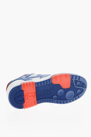 Canvas OUT OF OFFICE Sneakers with Leather Details