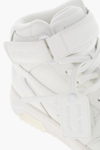 Sneakers in Pelle OUT OF OFFICE con Stringhe e Chiusura in Velcro