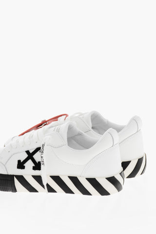 Textured Leather NEW VULCANIZED Low-top Sneakers