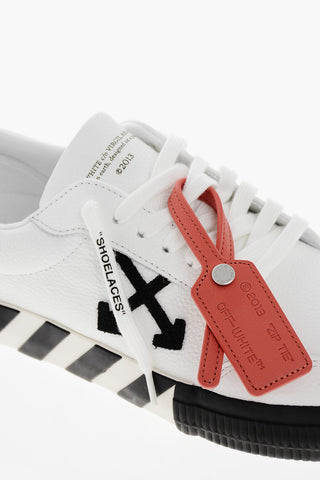 Textured Leather NEW VULCANIZED Low-top Sneakers