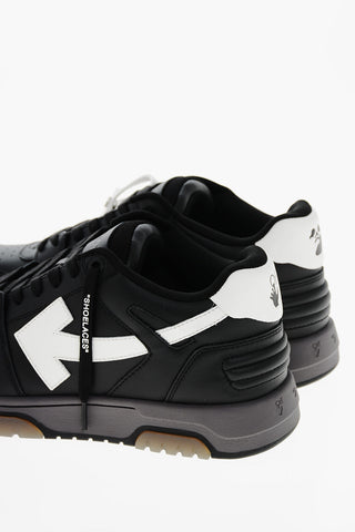 Leather OUT OF OFFICE Mid-top Sneakers