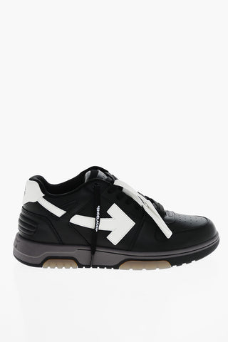 Leather OUT OF OFFICE Mid-top Sneakers