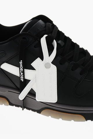 Leather OUT OF OFFICE Mid-top Sneakers