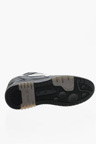 Leather OUT OF OFFICE Mid-top Sneakers