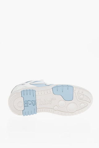 Two Tone Leather OUT OF OFFICE Mid-top Sneakers