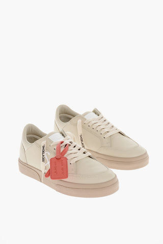 Textured Leather NEW VULCANIZED Low-top Sneakers