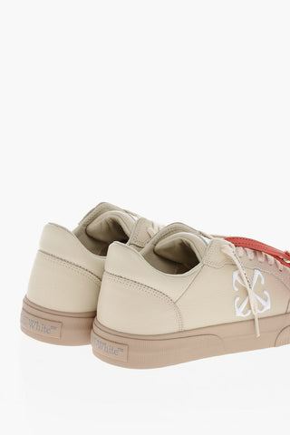 Textured Leather NEW VULCANIZED Low-top Sneakers