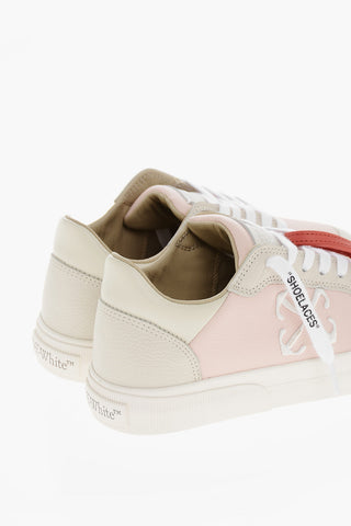 Sneakers Basse NEW VULCANIZED in Pelle Martellata