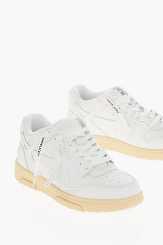 Leather OUT OF OFFICE Mid-top Sneakers