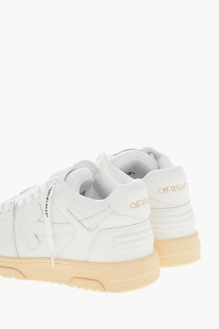 Leather OUT OF OFFICE Mid-top Sneakers
