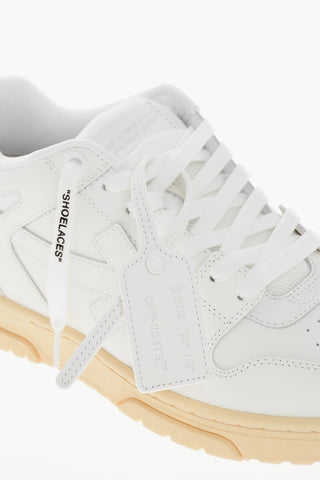 Leather OUT OF OFFICE Mid-top Sneakers